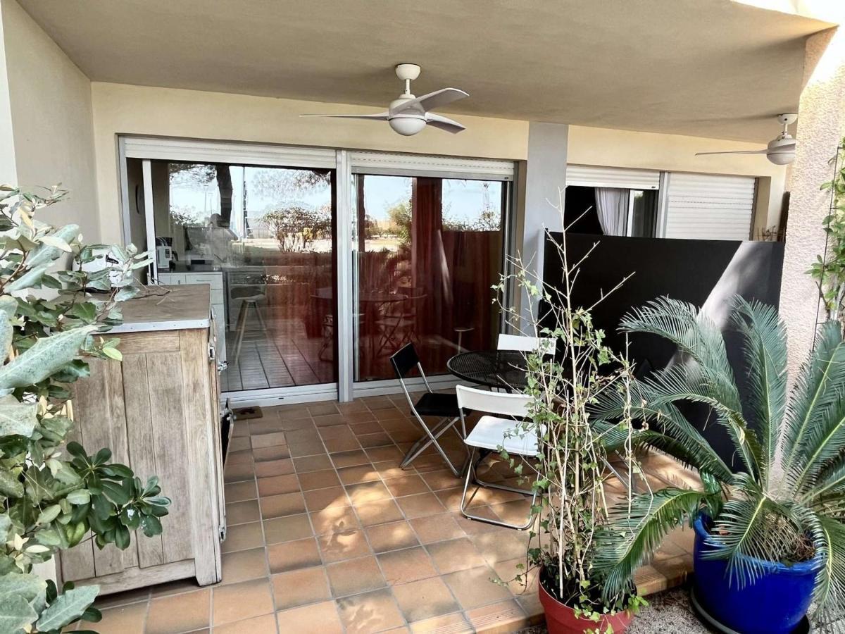 Studio Cabine Avec Terrasse 4 Pers, Acces Direct Plage, Tv, Animaux Admis - Argeles-Sur-Mer - Fr-1-225-798 Exteriér fotografie